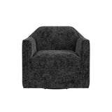 Hamlin Swivel Chair in Beamer Blue - Tampa Furniture Outlet