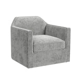 Hamlin Swivel Chair in Beamer Cement - Tampa Furniture Outlet