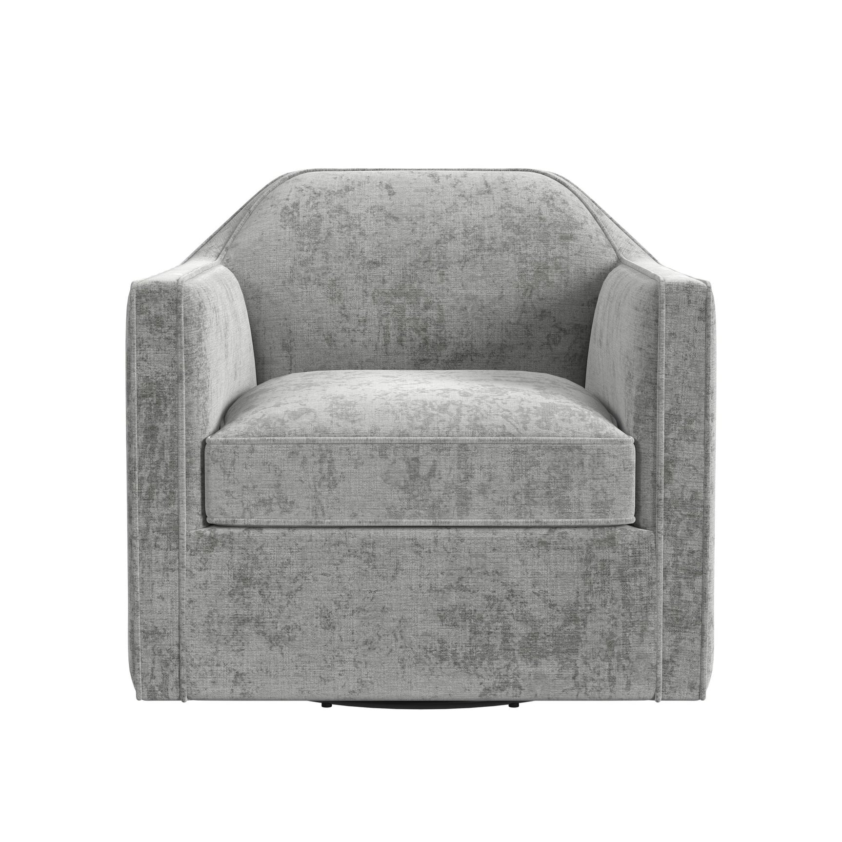 Hamlin Swivel Chair in Beamer Cement - Tampa Furniture Outlet