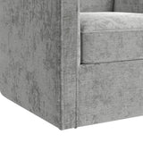 Hamlin Swivel Chair in Beamer Cement - Tampa Furniture Outlet