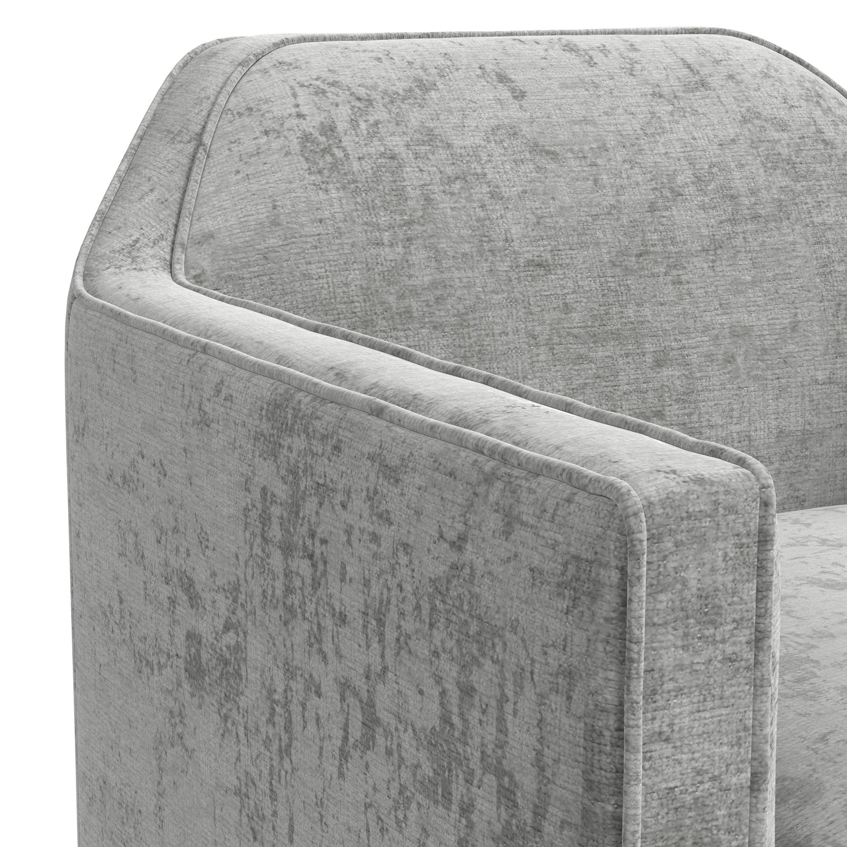 Hamlin Swivel Chair in Beamer Cement - Tampa Furniture Outlet