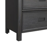 Hampton Kids Dresser and Mirror Set in Charcoal
