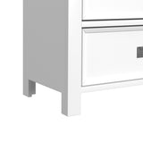 Hampton Kids 4-Drawer Chest in White - Tampa Furniture Outlet