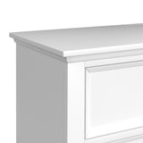 Hampton Kids 4-Drawer Chest in White - Tampa Furniture Outlet