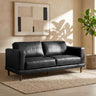 Hampton Loveseat In Fiero Black (Top Grain/PVC) – SKU UHT3780200 | Elements
