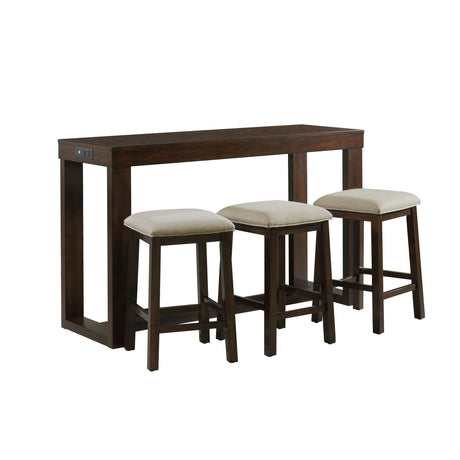 Hardy Occasional Bar Table Single Pack (Table + Three Stools)