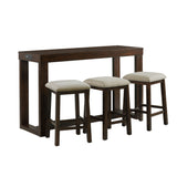 Hardy Occasional Bar Table Single Pack (Table + Three Stools) - Tampa Furniture Outlet