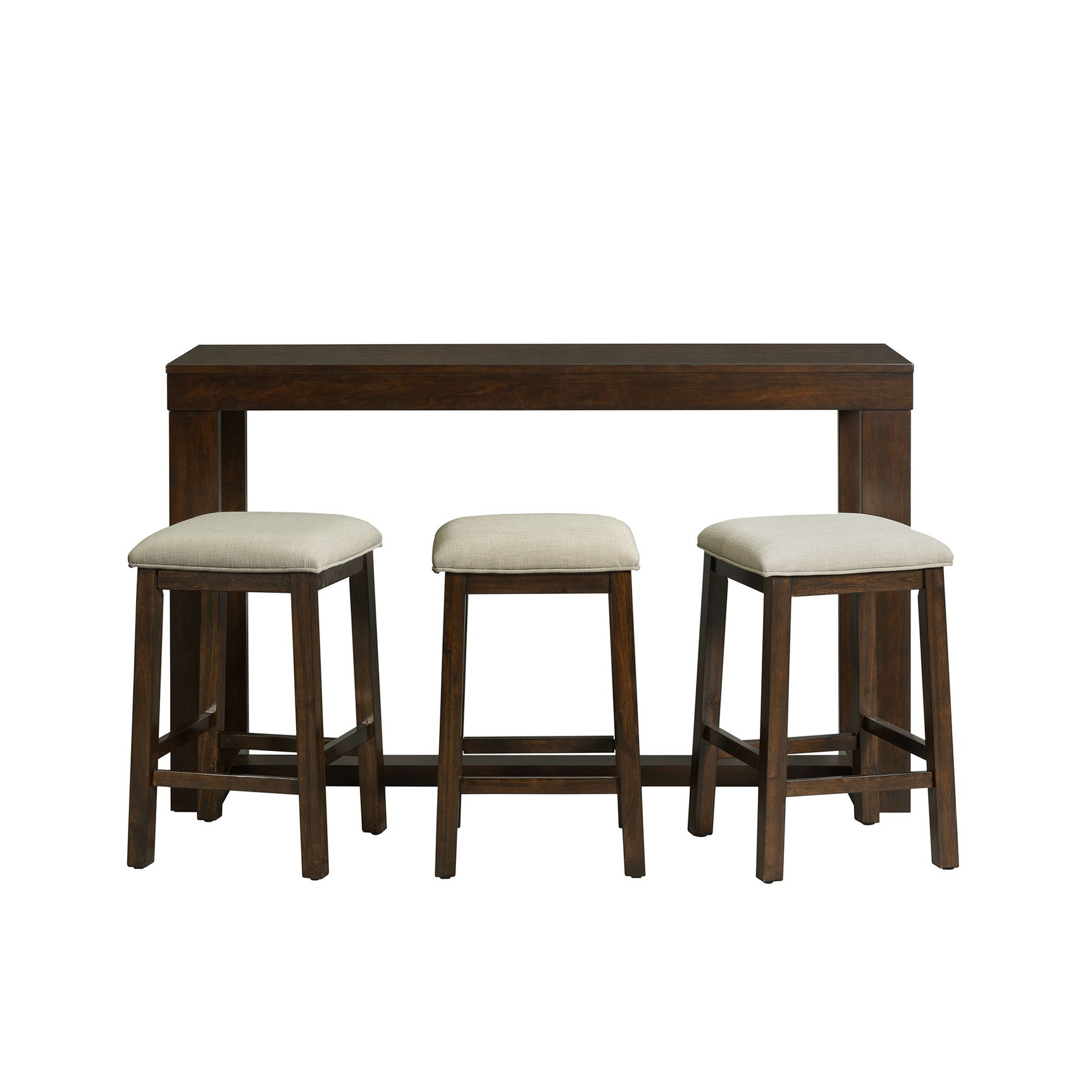 Hardy Occasional Bar Table Single Pack (Table + Three Stools) - Tampa Furniture Outlet