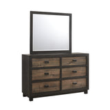 Harlington 6-Drawer Dresser w/ Mirror Set - Tampa Furniture Outlet