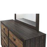 Harlington 6-Drawer Dresser w/ Mirror Set - Tampa Furniture Outlet