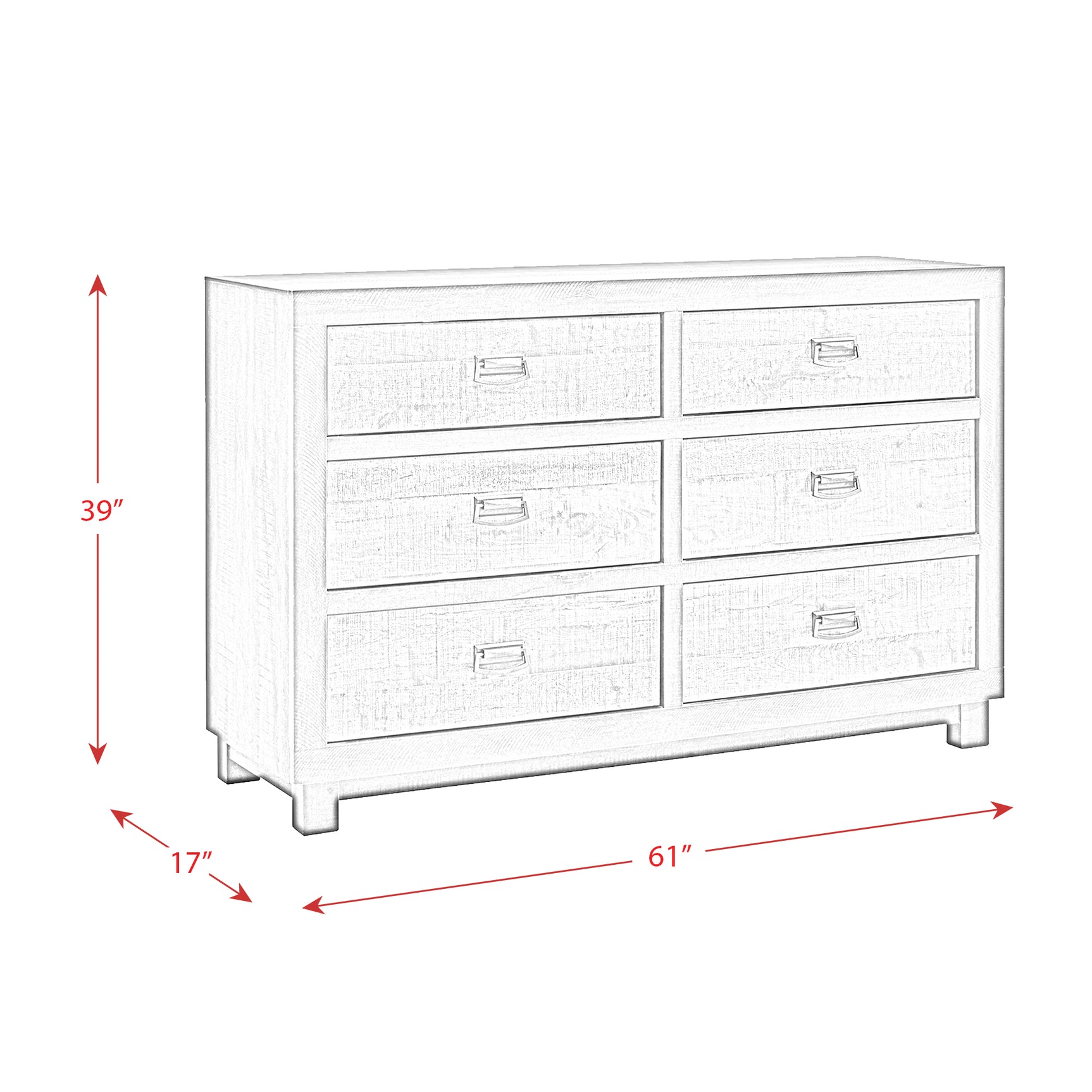 Harlington Dresser - Tampa Furniture Outlet