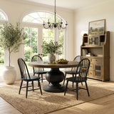 Heritage & Home Windsor Side Chair with Leveler in Black (2 Per Carton) – SKU D-20440-8-SC | Elements