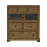 Heritage & Home Door Chest in Oak Brown