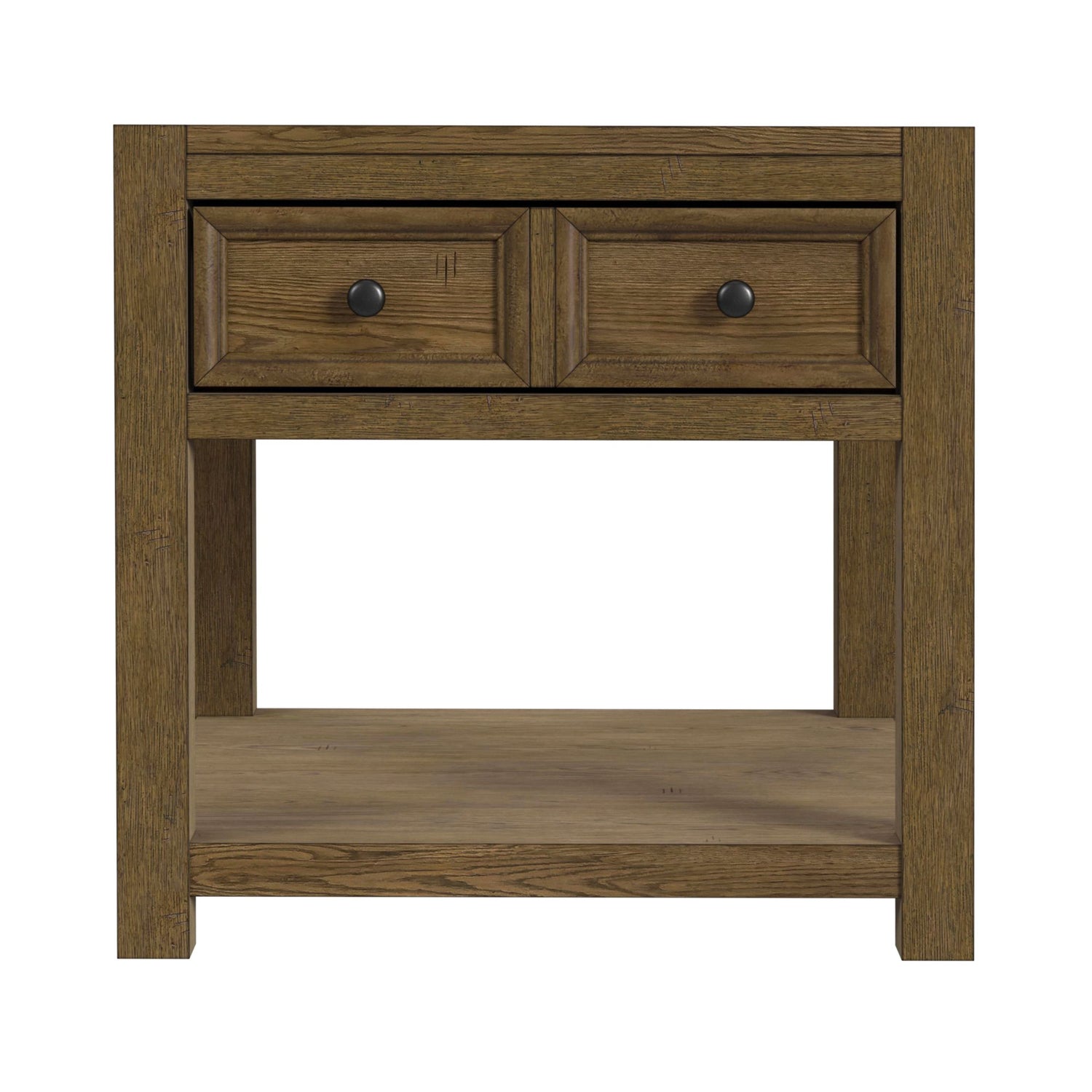 Heritage & Home End Table in Oak Brown