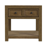 Heritage & Home End Table in Oak Brown