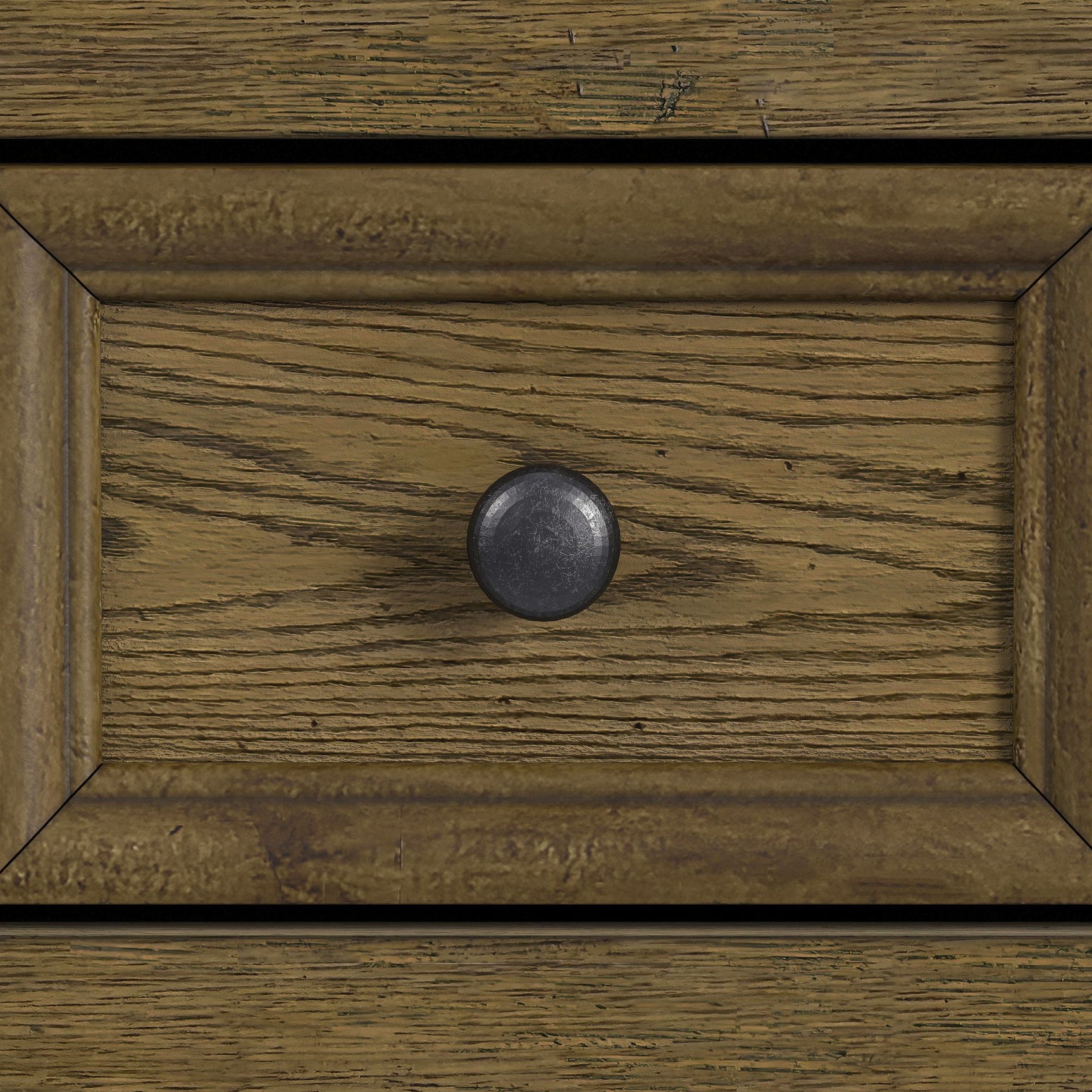 Heritage & Home Buffet and Hutch in Oak Brown