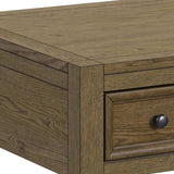 Heritage & Home Sofa Table in Oak Brown