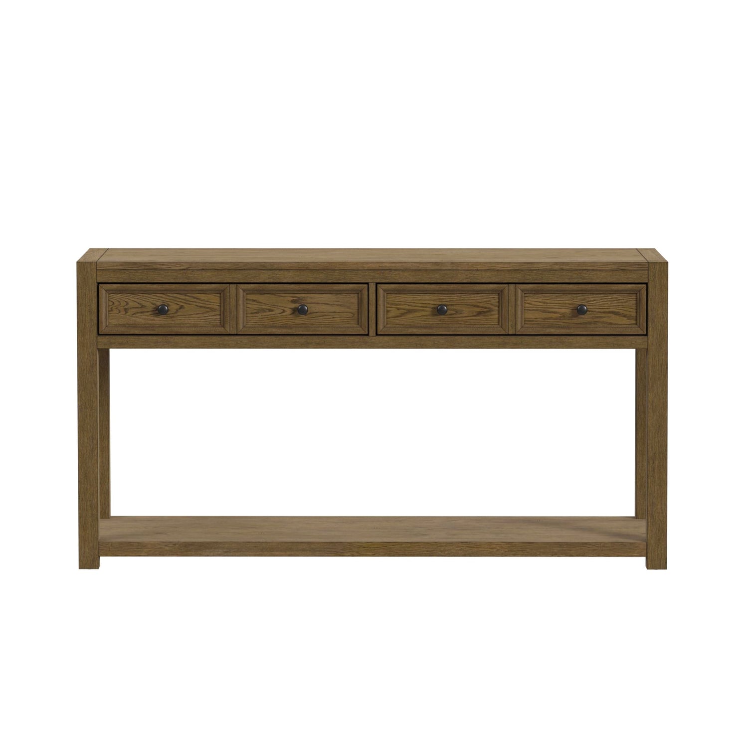 Heritage & Home Sofa Table in Oak Brown