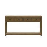 Heritage & Home Sofa Table in Oak Brown