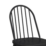 Heritage & Home Windsor Side Chair with Leveler in Black (2 Per Carton)