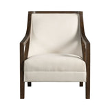Hopkins Chair w/Brown Arm Columbia Natural(ISTA 3)