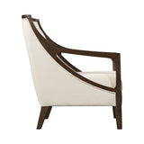 Hopkins Chair w/Brown Arm Columbia Natural(ISTA 3)