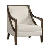 Hopkins Chair w/Brown Arm Columbia Natural(ISTA 3)