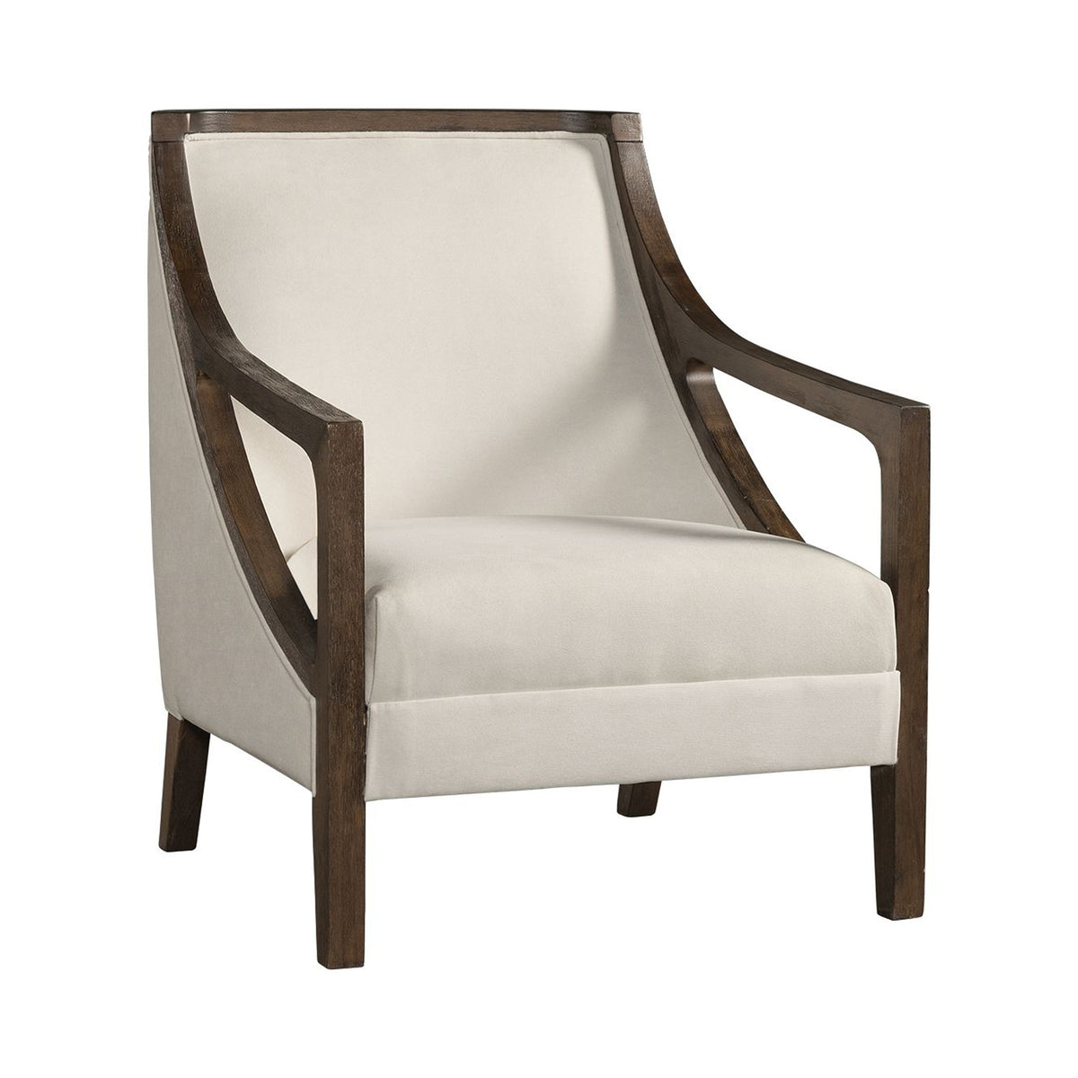 Hopkins Chair w/Brown Arm Columbia Natural(ISTA 3)