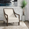 Hopkins Chair w/Brown Arm Columbia Natural(ISTA 3) – SKU UHK525101E | Elements