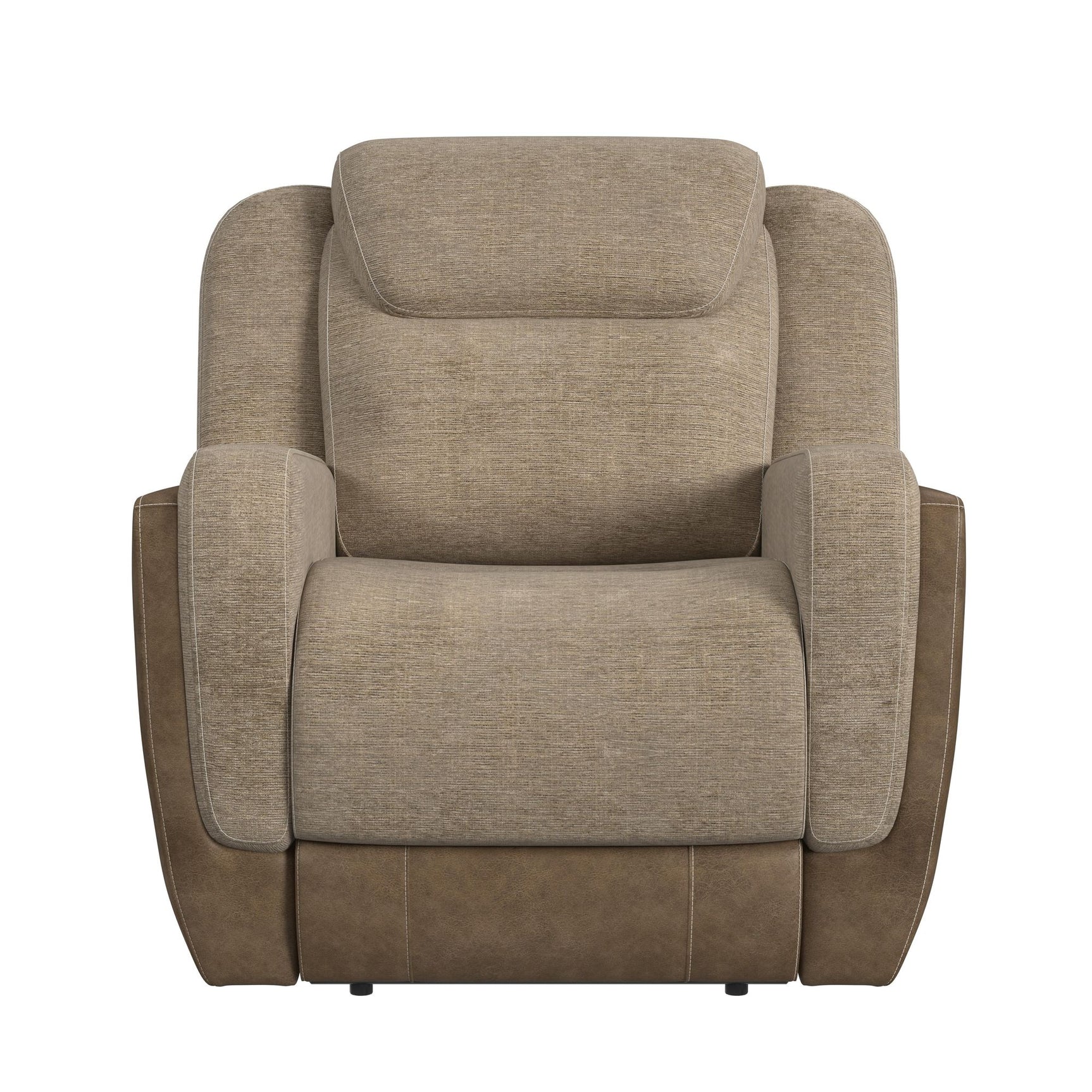 Hornet Motion Glider Recliner in Rancho Beige - Tampa Furniture Outlet