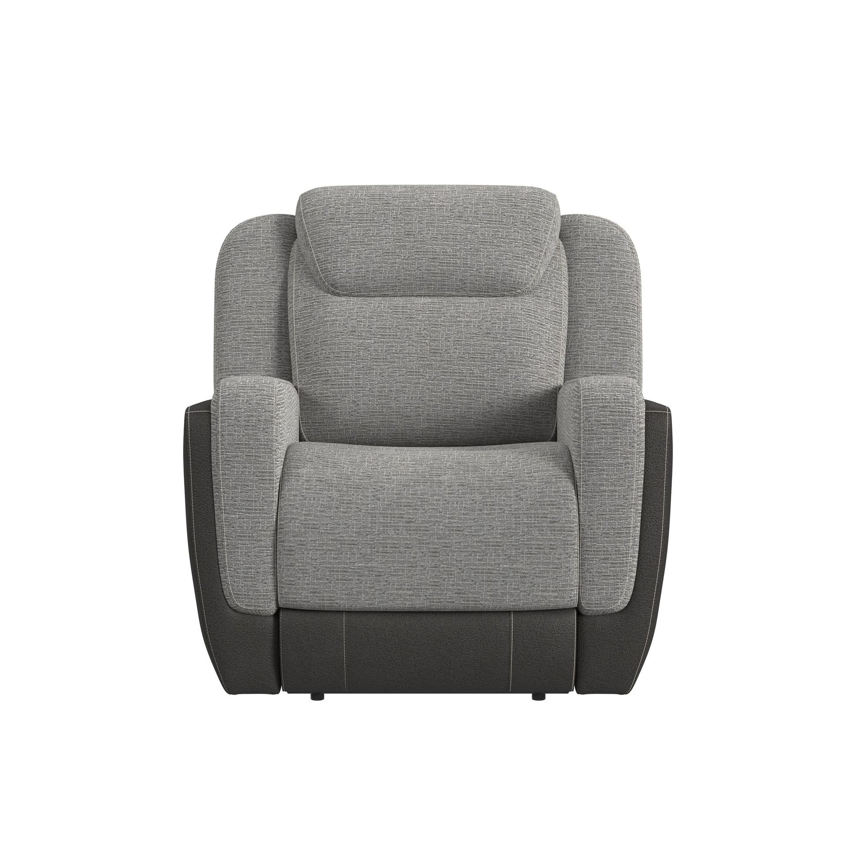 Hornet Motion Glider Recliner in Rancho Grey - Tampa Furniture Outlet