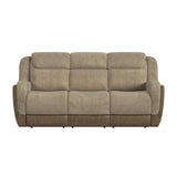 Hornet Motion Sofa in Rancho Beige - Tampa Furniture Outlet
