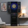 Hurricanes Dartboard Cabinet with Speaker and LED in Black (3A Packing) – SKU G-17920-8-DBCE | Elements