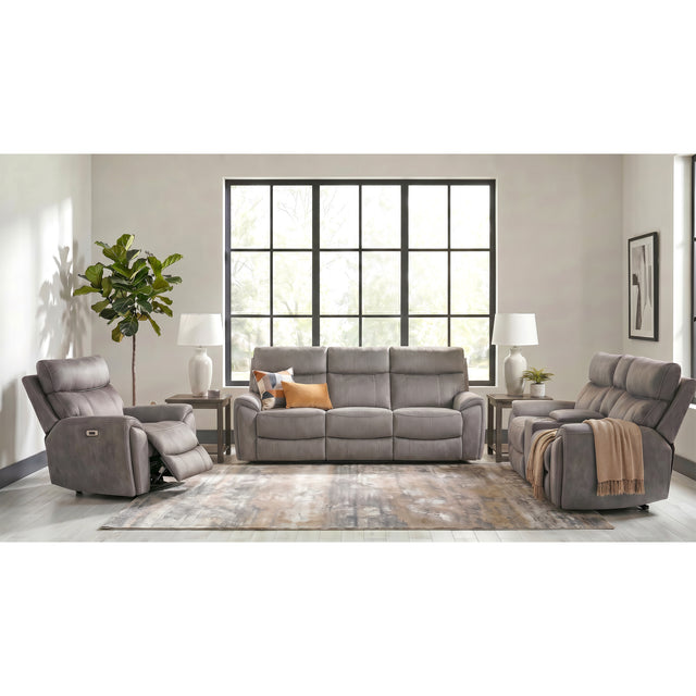 Jackpot P1 Sofa with Heat Massage in Explore Light Grey – SKU U-21060-11652-305P | Elements