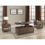 Jax 3PC Occasional Table Set-Lift Top Coffee & Two End Tables - Tampa Furniture Outlet