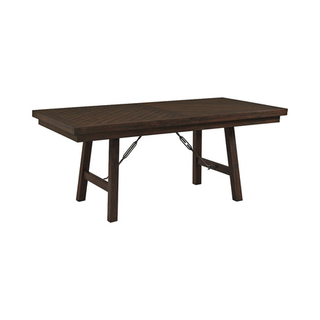 Jax 6PC Dining Set (72" Table + 4 Chairs + Bench) in Cherry