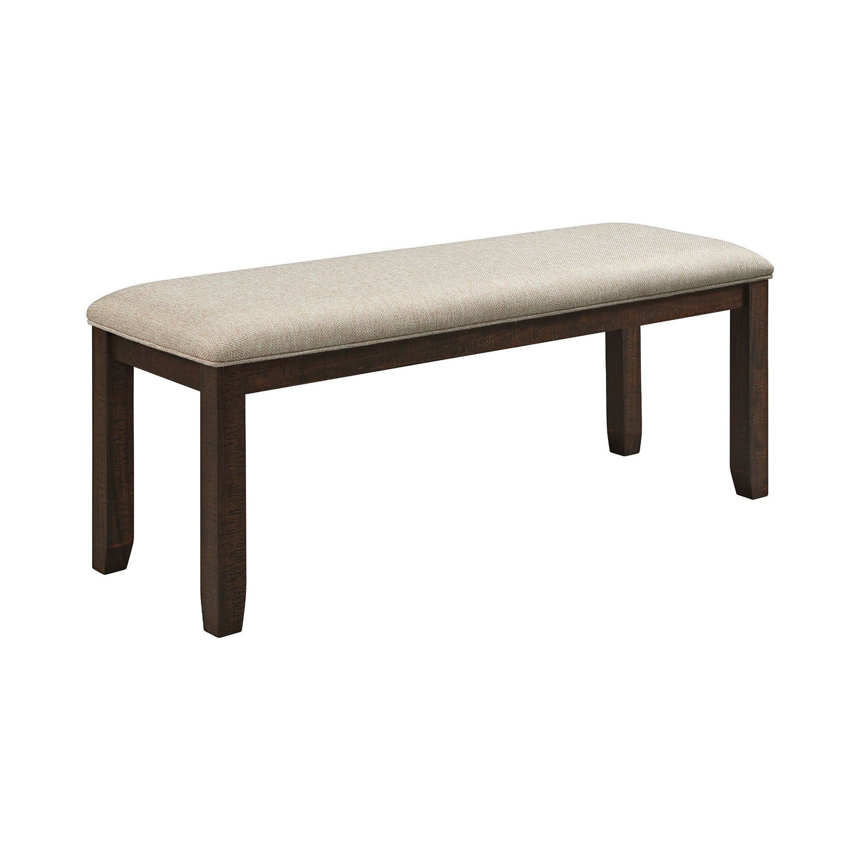 Jax 6PC Dining Set (72" Table + 4 Chairs + Bench) in Cherry