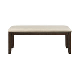 Jax 6PC Dining Set (72" Table + 4 Chairs + Bench) in Cherry