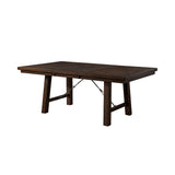 Jax 6pc Dining Set- Table 4 Upholstered Side Chairs & Bench in Cherry