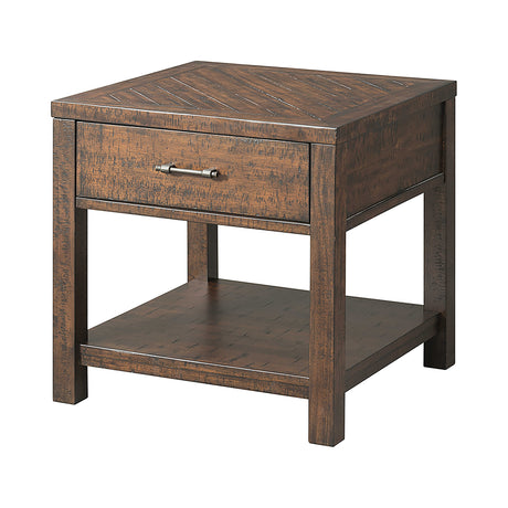 Jax End Table in Cherry