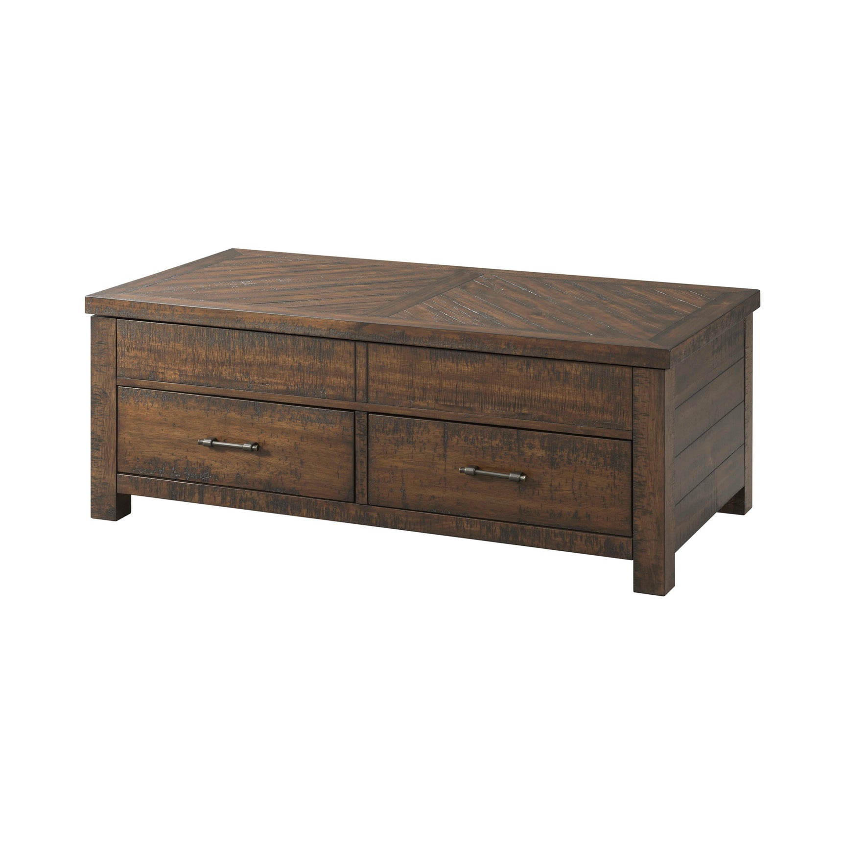 Jax 3PC Occasional Table Set-Lift Top Coffee & Two End Tables in Cherry