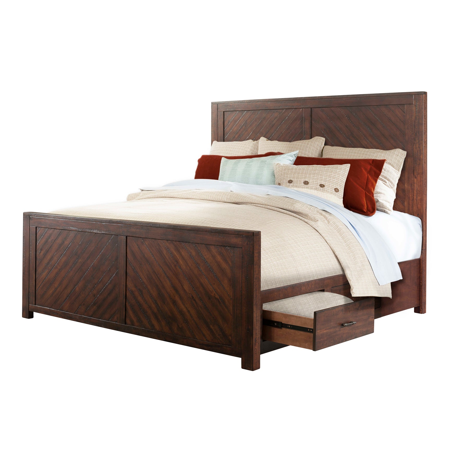 Jax Queen Platform Storage Bed - Tampa Furniture Outlet