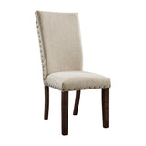 Jax 6pc Dining Set- Table 4 Upholstered Side Chairs & Bench - Tampa Furniture Outlet