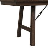 Jax 6PC Dining Set (72" Table + 4 Chairs + Bench) in Cherry - Tampa Furniture Outlet