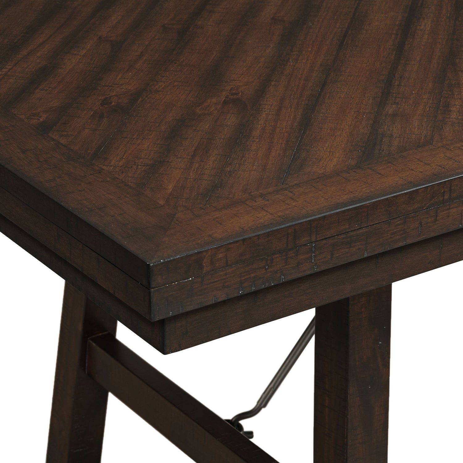 Jax 6PC Dining Set (72" Table + 4 Chairs + Bench) in Cherry - Tampa Furniture Outlet