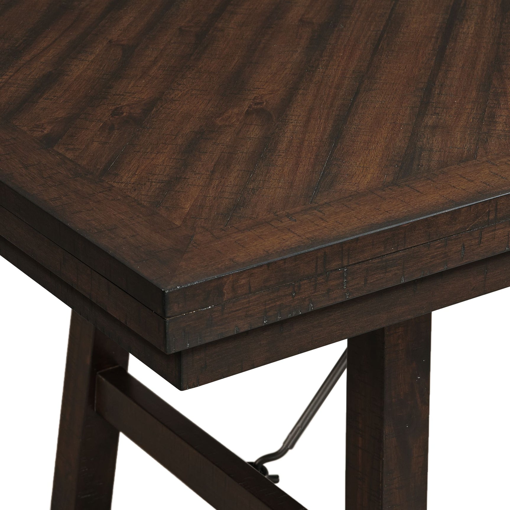 Jax 6PC Dining Set (72" Table + 4 Chairs + Bench) in Cherry - Tampa Furniture Outlet