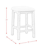 Jax Bar Table Single Pack (Table + Three Stools) - Tampa Furniture Outlet