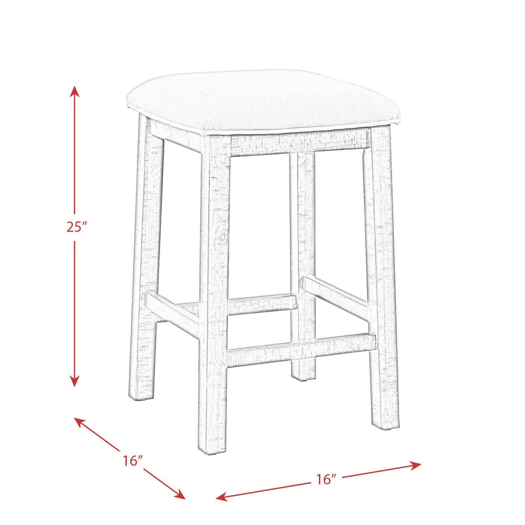 Jax Bar Table Single Pack (Table + Three Stools) - Tampa Furniture Outlet