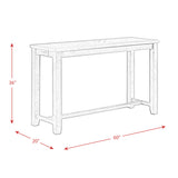 Jax Bar Table Single Pack (Table + Three Stools) - Tampa Furniture Outlet