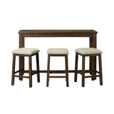 Jax Bar Table Single Pack (Table + Three Stools) - Tampa Furniture Outlet